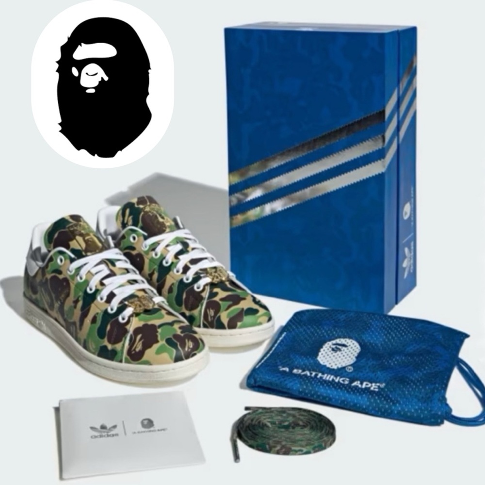 Adidas X BAPE Sneakers
